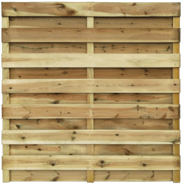 Houten tuinscherm Capri