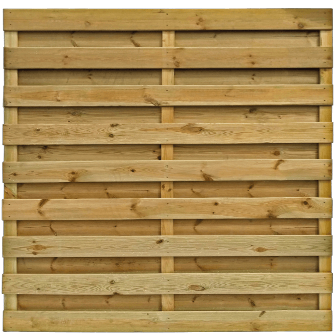 Houten tuinscherm Napels